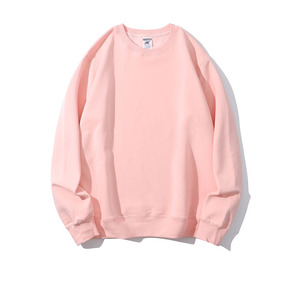 Vente en gros d'usine de sweats en coton à col rond et à épaules tombantes avec logo personnalisé sweat-shirt pour hommes - Product Image 5