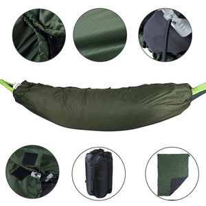 Ijzeren <span class=keywords><strong>Camping</strong></span> Hangmat Warme Hangmat Onderquilt Ultralichte Tent Winter Warm Onder Quilt Deken Hangmat - Product Image 3