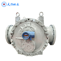 LLTW Series Helical Rotor Oil Flow Meter 0.2% High Accuracy Flange Connection Cast Steel/Stainless Steel Explosion Proof