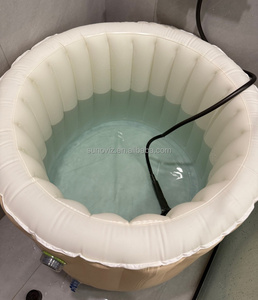 Bañera Inflable Plegable para Adultos con Bomba Eléctrica, Bañera Portátil para Inmersión de Cuerpo Completo, Baño de Terapia de Calor para Spa en Casa - Product Image 3