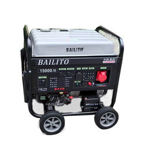 נייד 12kva מיני גנרטור דיזל עם התחלה חשמלית כוח גיבוי פתוח 4-שבץ מנוע - Product Image 4