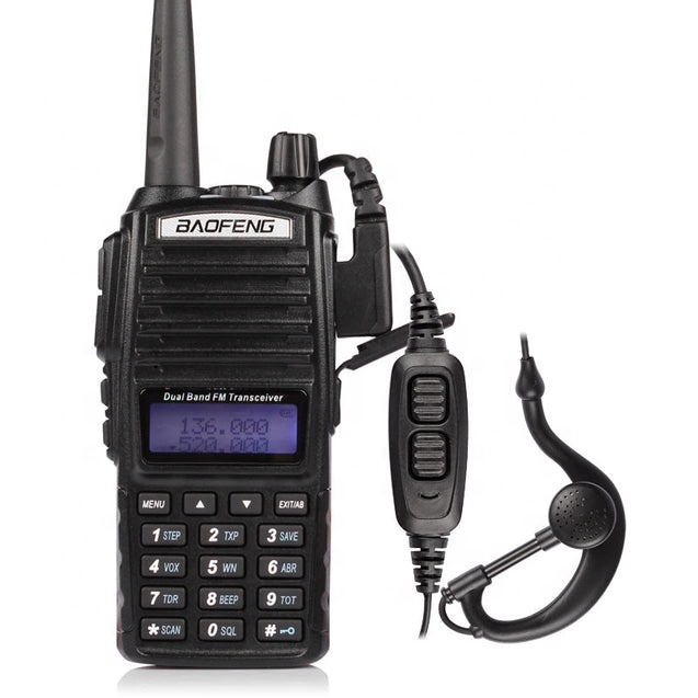 Baofeng UV-82 Portable Radio UV82 5W Walkie Talkie VHF/UHF Dual Band Pofung UV 82 CB Ham Amateur Two Way Radio Transceiver