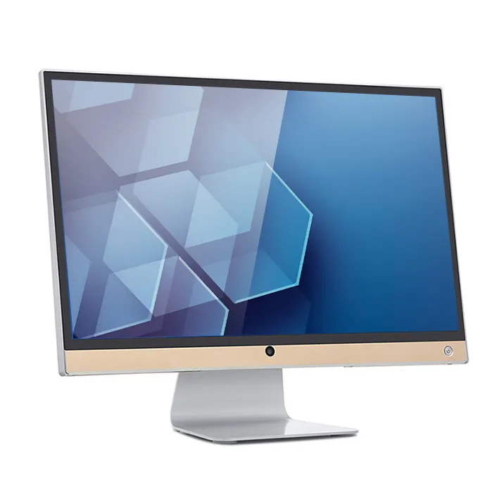 Grosir komputer Desktop Aio layar sentuh, 23.8 "21.5 inci semua dalam satu I5 bisnis PC layar sentuh All-In-One