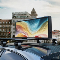 Affichage vidéo LED numérique extérieur IP65 P2.5 pour taxi, affichage vidéo LED pour toit de voiture, aéroport, luminosité 5000cd, garantie 1 an