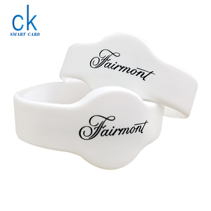 Tùy chỉnh in logo RFID Silicone dây đeo cổ tay nhựa kiểm soát truy cập hệ thống với Laser khắc logo - Product Image 3