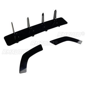 Glossy Black <b>Car</b> Rear Bumper <b>Diffuser</b> Lip Splitters Spoiler Rear Bumper Protector for Hyundai I30N Hatchback 2020+ <b>Car</b> Styling - Product Image 3