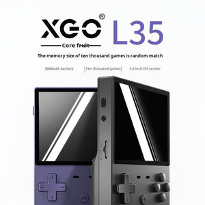 <span class=keywords><strong>Console</strong></span> di Gioco Portatile Retrò XGO L35 - Oltre 10.000 Giochi Precaricati, Schermo IPS da 3,5 Pollici, Batteria da 3000mAh - Product Image 1