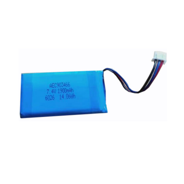 AEC903466 AEC 903466 Yamos 2015 Hk-100 Infusion Pump Batteries 7.4V 1900mAh Lithium Ion Polymer Battery Pack
