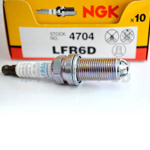 หัวเทียน NGK รุ่น 4704 LFR6D สำหรับรถยนต์นิสสัน 4 ปี 2004 ขึ้นไป, เปอโยต์ <span class=keywords><strong>1.6</strong></span> ปี 2000 ขึ้นไป, 2.0 <span class=keywords><strong>16V</strong></span> ปี 2000 ขึ้นไป - Product Image 2