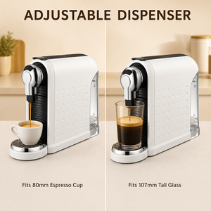 เครื่องชงกาแฟแคปซูล 19 บาร์ อิตาลี 1260 วัตต์ ขนาดกะทัดรัด สำหรับใช้ในสำนักงานและที่บ้าน - Product Image 6