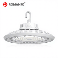 Projecteur LED UFO pour entrepôt, 240W, IP65, UL ETL DLC, plusieurs options de puissance, cordon de 1,5m, prise US 120V, en stock aux États-Unis