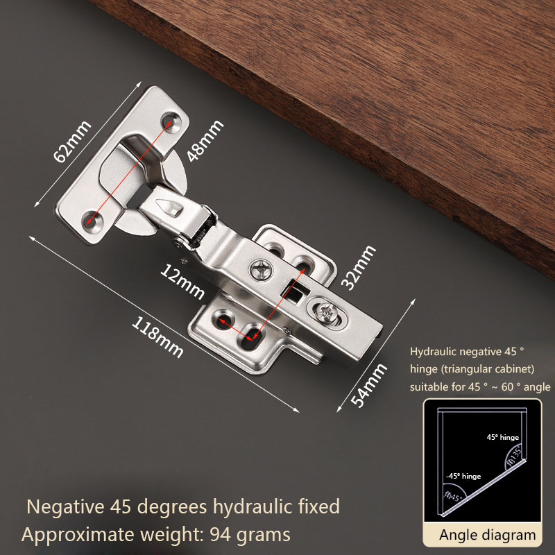 -45° modèle hydraulique