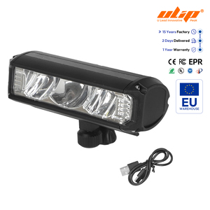 Lampe frontale de vélo 630 Version 4000mAh, LED haute luminosité pour VTT, lumière de guidon rechargeable par USB, batterie intégrée, pour la conduite nocturne - Product Image 1