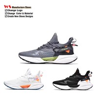 Weshine personnalisé en gros 2024 nouveau poids léger décontracté marche basket-ball style design baskets fabrication de chaussures pour hommes formateur