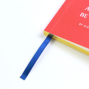 Impression de livres à couverture souple avec bords pulvérisés sur mesure, reliure cousue sectionnelle, couverture rouge, fabricant, serveur - Product Image 4