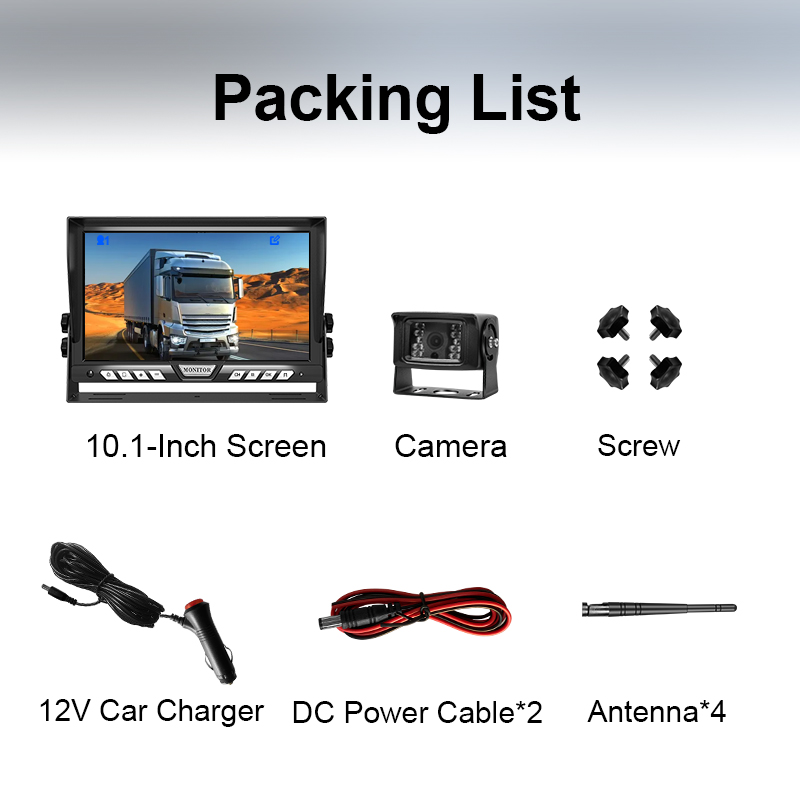 10.1 inch Wireless Monitor with 1 Camera