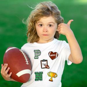 Nuevo Parche Termoadhesivo con Diseño de Fútbol Americano y Softbol para Decorar Ropa, Bolsas y Gorras - Product Image 2