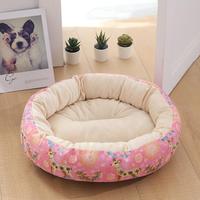Coussin doux et Long en peluche, meilleur confortable, automne, hiver, meubles ronds, lit pour animaux de compagnie, produits pour animaux de compagnie, accessoires pour lits de chats