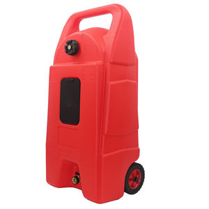 Tanque de Combustible Portátil <span class=keywords><strong>CTG</strong></span> de 57 Litros con Ruedas, de Plástico HDPE, con Bomba para Transporte de Diésel, 12V, Precisión del 1%, Temperatura Ambiente - Product Image 5