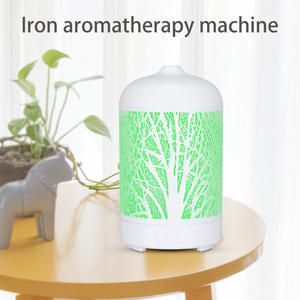 Cross Border Aroma Diffuser 100Ml Led <b>Light</b> White Fog Type Essential Oil Humidifier For Commercial Use - Product Image 3