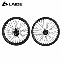 Jeu de roues tout-terrain Sur Ron Ultra Bee 21x1.6 avant 18x2.15 arrière, jantes en aluminium 7050T usinées CNC et anodisées pour moto électrique tout-terrain