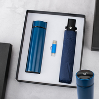 Coffrets Cadeaux Personnalisés pour Hommes et Femmes : Gourde Isotherme 500ml, Clé USB 32G et Plaque de Stationnement Métallique avec Numéro de Téléphone - Dernière Édition