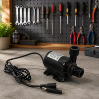 Pompe à eau pour chauffage au sol résistante à la chaleur DL 12V 30W, pompe pour chauffe-eau, pompe pour tuyaux, hauteur de levage maximale 7 mètres, pompe submersible