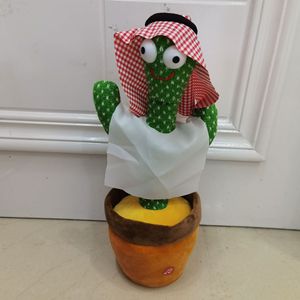 Personalizzabile in varie lingue questo divertente canto e danza <span class=keywords><strong>Cactus</strong></span> imparare a parlare di peluche elettronico - Product Image 5