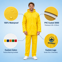 Vêtements de travail pliables, légers, imperméables, coupe-vent, écologiques, en polyester PVC, pour hommes adultes, pour le camping, la moto et les activités de plein air