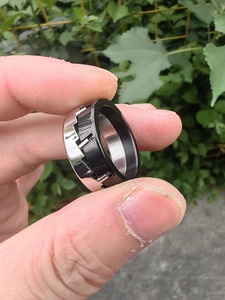 Fidget Spinners en métal décontractés EDC, jouet anneau tendance pour adultes, pour le soulagement du stress et de l'ADHD, pièce tactile, pour le bureau et les voyages, pour garçons et enfants - Product Image 5