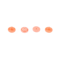 Boutons-pression en résine plastique écologique sans couture pour vêtements de bébé, accessoires de vêtements avec gravure personnalisée
