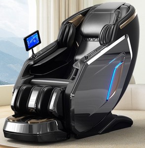 Silla de masaje de estiramiento de cuerpo completo eléctrica de gama alta 2024, el <span class=keywords><strong>mejor</strong></span> lujo de China, 4D 3D, Gravedad Cero, portátil con cuero PU C04 - Product Image 3