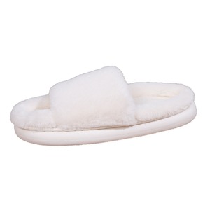 Nouvelles pantoufles unies 2025 à bout fermé, confortables et chaudes en peluche pour femme – Prix de gros – Collection été - Product Image 5