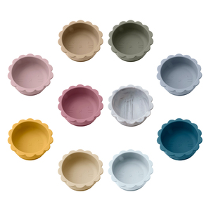 Tazón de Silicona para Bebés, Ecológico, No Tóxico, de Grado Alimenticio, con Succión, para la Alimentación de Bebés, Venta Caliente - Product Image 4