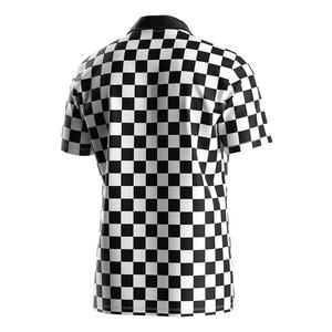 T-shirt décontracté à manches courtes de haute qualité à séchage rapide pour hommes, t-shirt polo, t-shirt avec logo, chemise de bowling pour hommes - Product Image 4