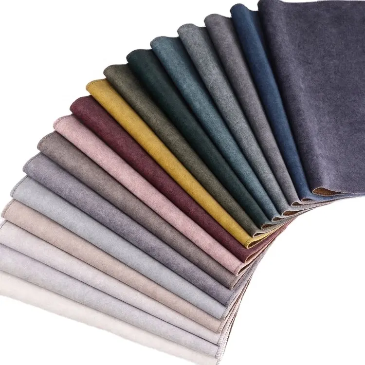 Breathable 100% polyester Water Resistant Flame Retardant stain Resistant mosha velvet fabric for sofa