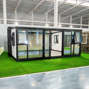 Maisons conteneurs préfabriquées pliables en métal de 20 et 40 pieds pour bureaux mobiles et villas – Vente - Product Image 2