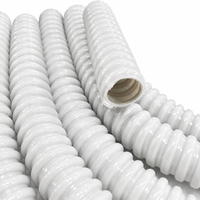 Conduit de ventilation, conduit renforcé, conduit transparent, tuyau de drainage en PVC spiralé
