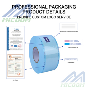 Bolsas estériles planas termosellables <span class=keywords><strong>de</strong></span> óxido <span class=keywords><strong>de</strong></span> <span class=keywords><strong>etileno</strong></span> <span class=keywords><strong>de</strong></span> baja temperatura para dispositivos médicos sensibles al calor - Product Image 1