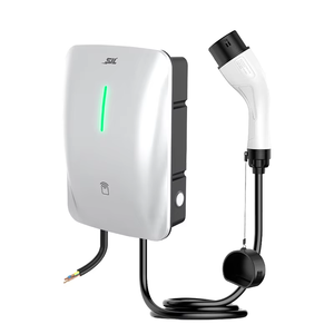 Estación de Carga para Vehículos Eléctricos Tipo 2 de 7-22KW, <span class=keywords><strong>Precio</strong></span> de Fábrica desde $105, OCPP 1.6J, Aplicación Inteligente, 32A, Cargador Rápido para Coche Eléctrico, WiFi 4G, IP67 - Product Image 1