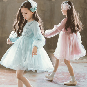 Vestido de Princesa con Tutú Bordado a Mano para Niña, Ropa de Bebé al por Mayor de Guangzhou, Precio Bajo Directo de Fábrica - Product Image 2