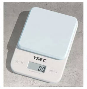 थोक उच्च सटीकता 6 किलोग्राम 0.1 ग्राम प्लास्टिक डिजिटल एलसीडी इलेक्ट्रॉनिक रसोई खाद्य पैमाने पर एक बैटरी वजन मापने वाली मशीन के साथ - Product Image 1