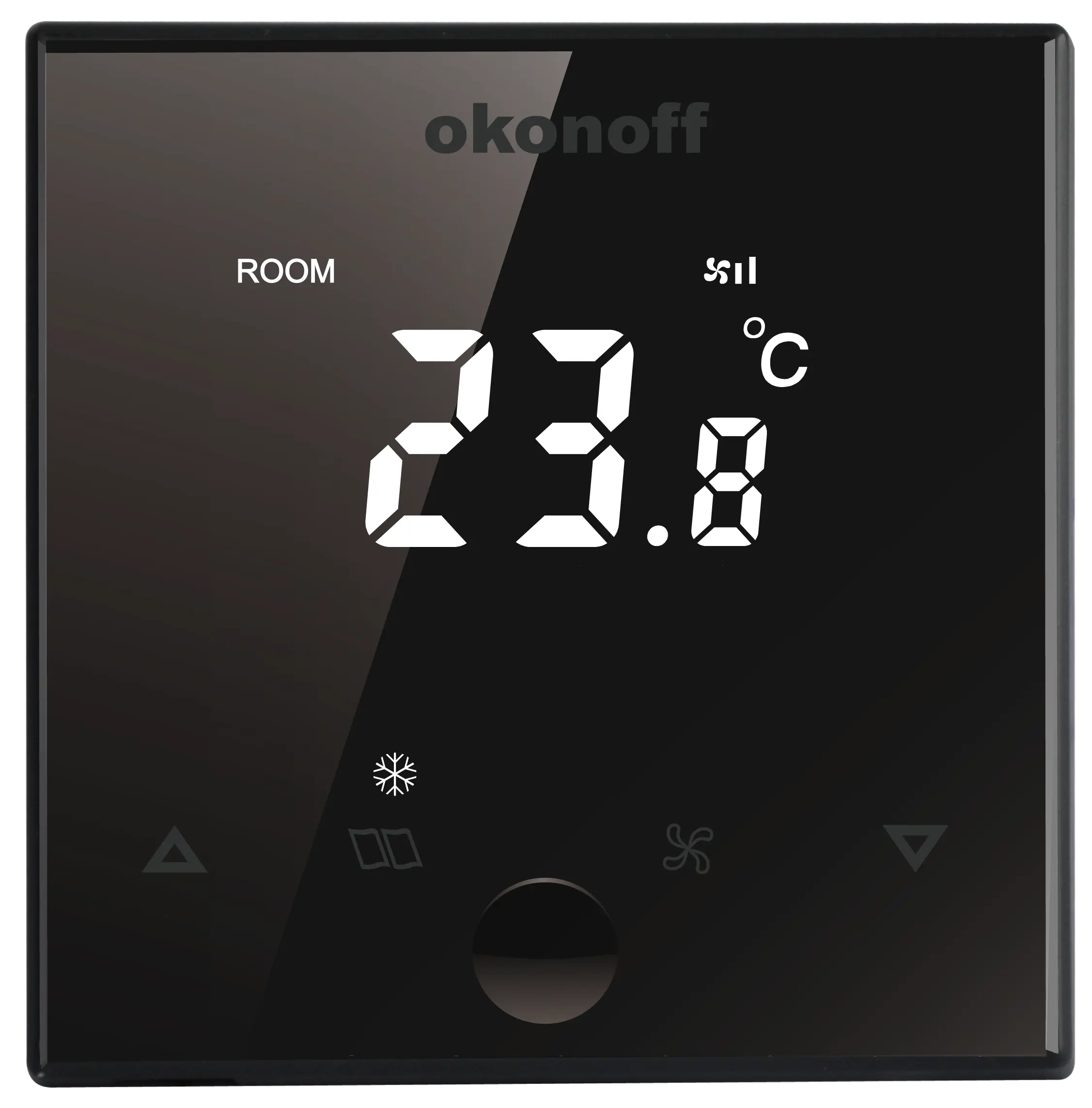 X7-PW Черный сенсорный экран с недельным воде при температуре не более напольного отопления Смарт комнатный термостат