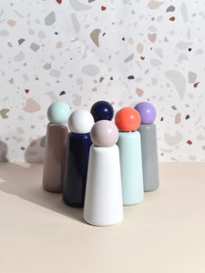 Gobelet à eau double couche en acier inoxydable INS mignon LUND. Mug pour étudiants et enfants, conservation de la chaleur et de la fraîcheur - Product Image 2