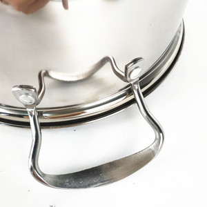Facile à nettoyer Miroir Polissage en acier inoxydable batterie de Cuisine 20/22/<span class=keywords><strong>24</strong></span>/26 <span class=keywords><strong>cm</strong></span> soupe et <span class=keywords><strong>marmite</strong></span> - Product Image 4
