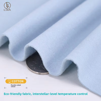 Tissu Lijia 310 g/m² 175 cm de large en mélange 7 fibres (acrylique, lyocell, laine, acétate, Woolence) pour sweats à capuche et vêtements de détente