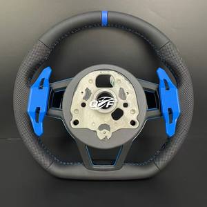 <span class=keywords><strong>Volante</strong></span> Deportivo Nuevo con Botón de Arranque, Línea <span class=keywords><strong>S</strong></span>, Cuero Alcantara Completo para <span class=keywords><strong>Audi</strong></span> R8 TTRS C6 C7 S7 S4 <span class=keywords><strong>A4</strong></span> B8 RS3 SQ5 S5 B9 A6 C8 A3 A5 A6 - Product Image 6