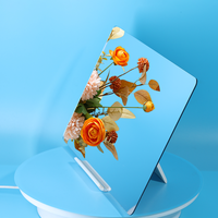 Plaque de miroir acrylique incassable argentée de 2 mm, découpable sur mesure, auto-adhésive, 1,22 m x 2,44 m, pour projets de bricolage