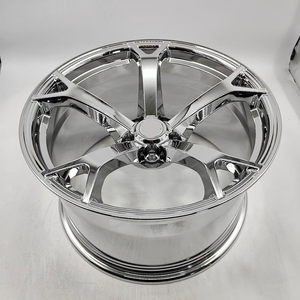 Jantes en alliage pour voitures particulières personnalisées OEM JDM chromées forgées multi-PCD 5x112 5x114.3 5x120 17 18 19 20 pouces pour Nismo V1 - Product Image 4