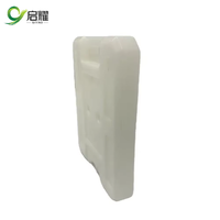 Packs de refroidissement modernes non toxiques Bloc de congélation HDPE en plastique dur réutilisable pour l'extérieur Briques de glace en gel transparent PCM réutilisable non toxique